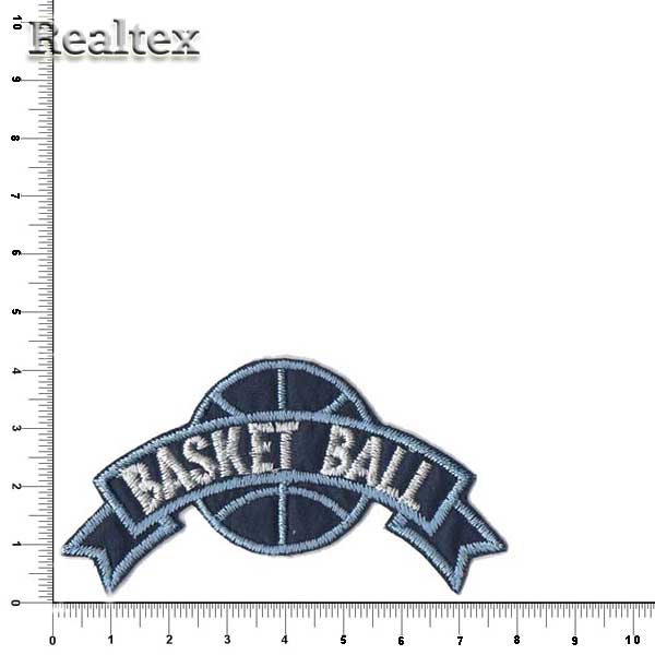 Термоаппликации 50973 "Basketball" цв.синий