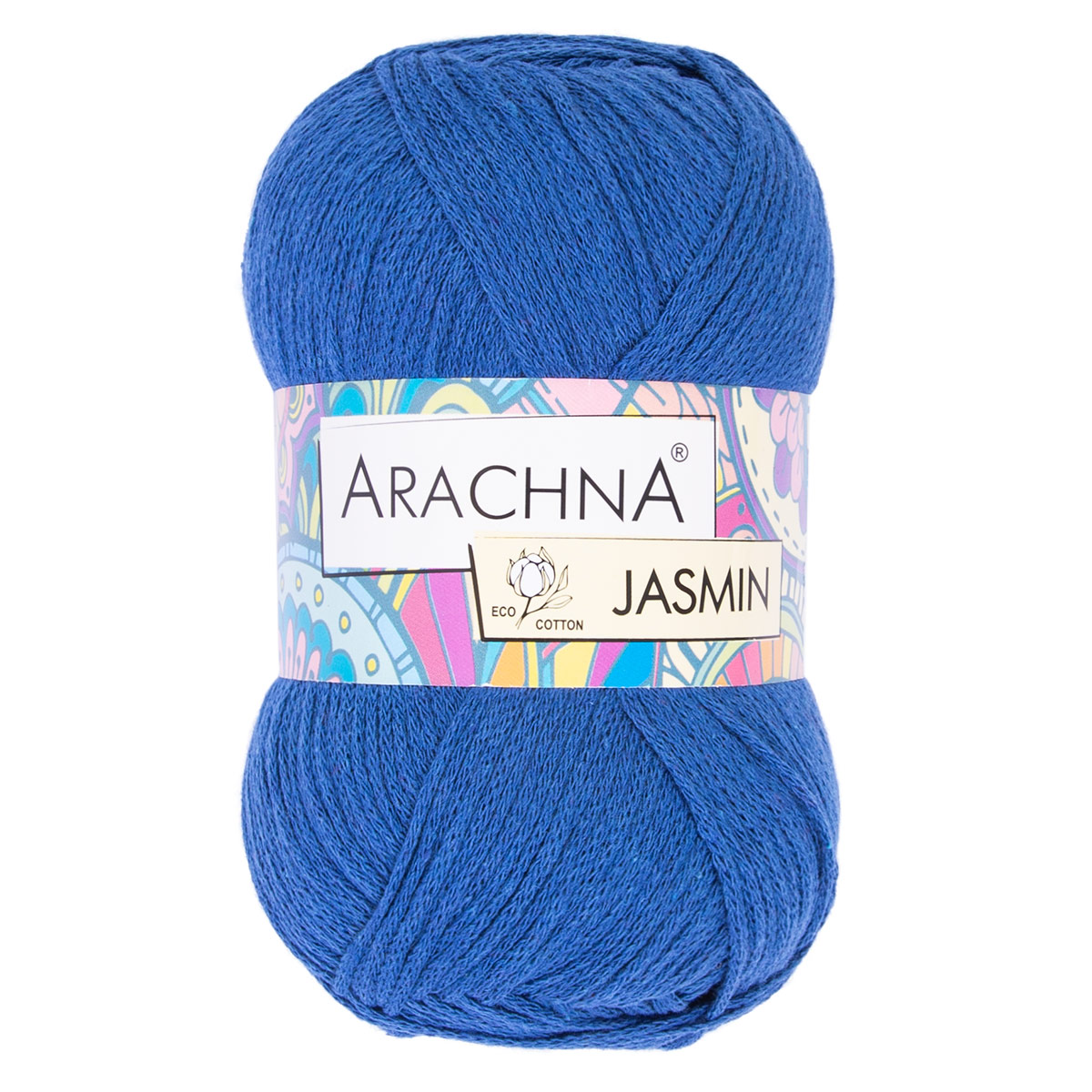 Пряжа Arachna "Jasmin" (5шт*100гр*250м)цв.157 василёк