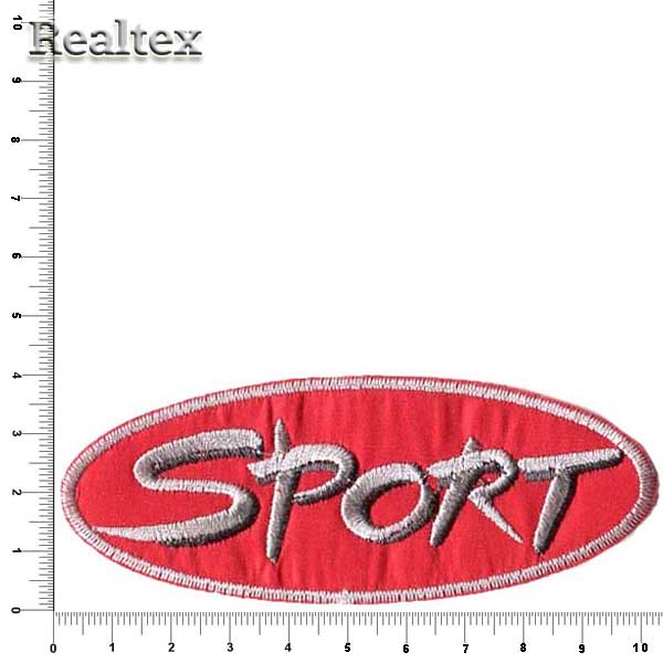 Термоаппликации 56299 "Sport" цв.красный