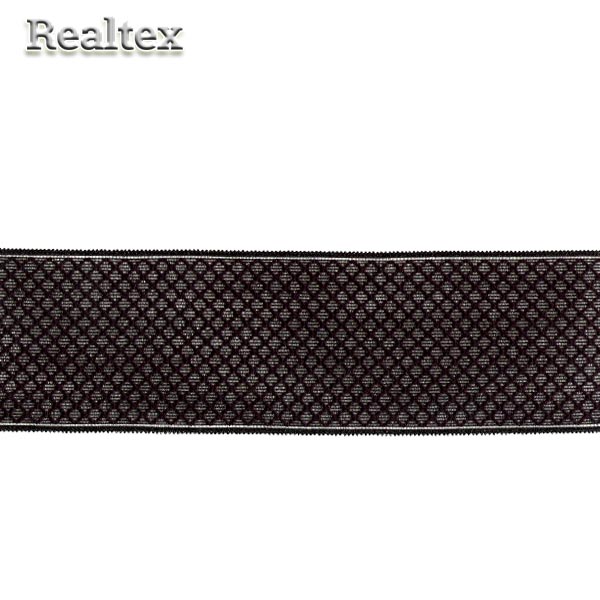  Резинка бельевая  Realtex 55мм 13078 цв.черный