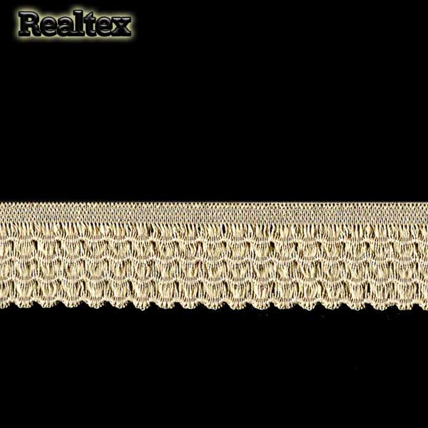  Резинка бельевая  Realtex 25мм 9122-25 цв.бежевый