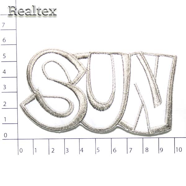 Термоаппликации 10403 "Sun" цв.белый