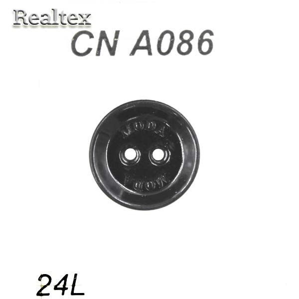 Пуговицы CN A086 24L (72шт) цв.Blk-200