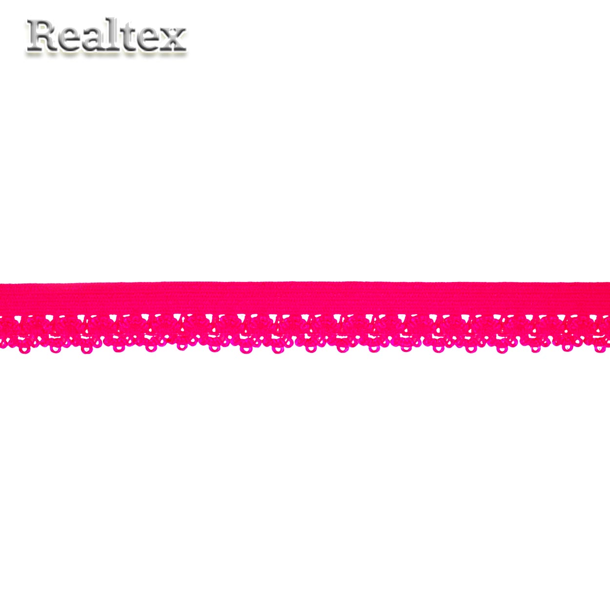 Резинка бельевая 12мм RB 01 цв.A1402 розовый неон