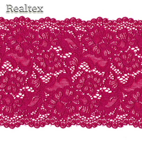 Кружево стрейч 170мм E106 0329100 цв.малиновый