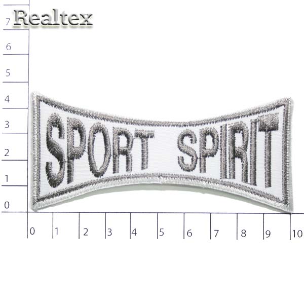 Термоаппликации 15561 "Sport Spirit" цв.белый