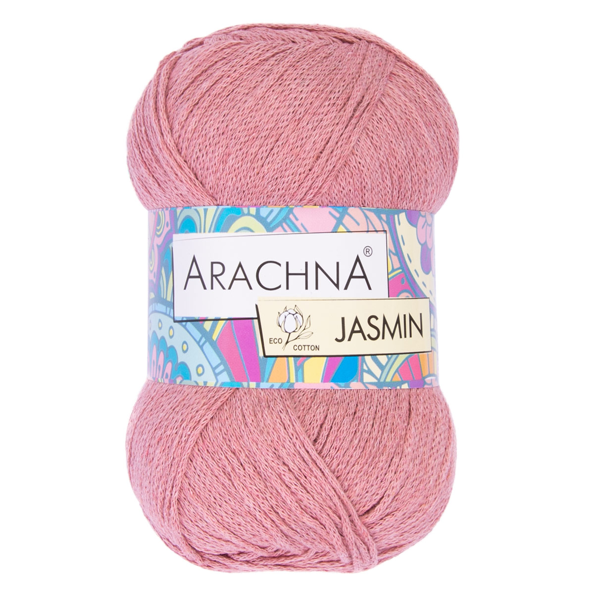 Пряжа Arachna "Jasmin" (5шт*100гр*250м)цв.161 античная роза