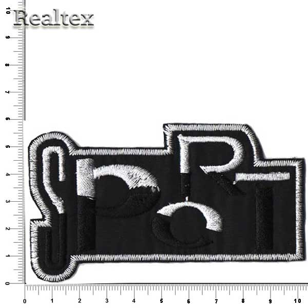 Термоаппликации 55690 "Sport" цв.черный/белый