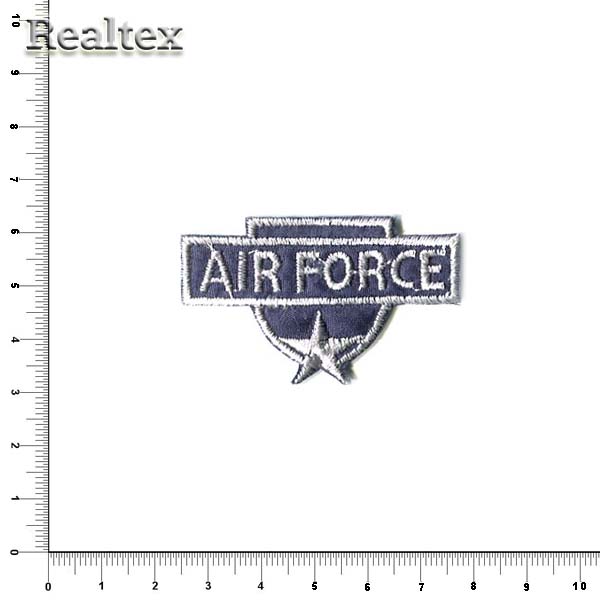 Термоаппликации 51060 "Air Force" цв.синий