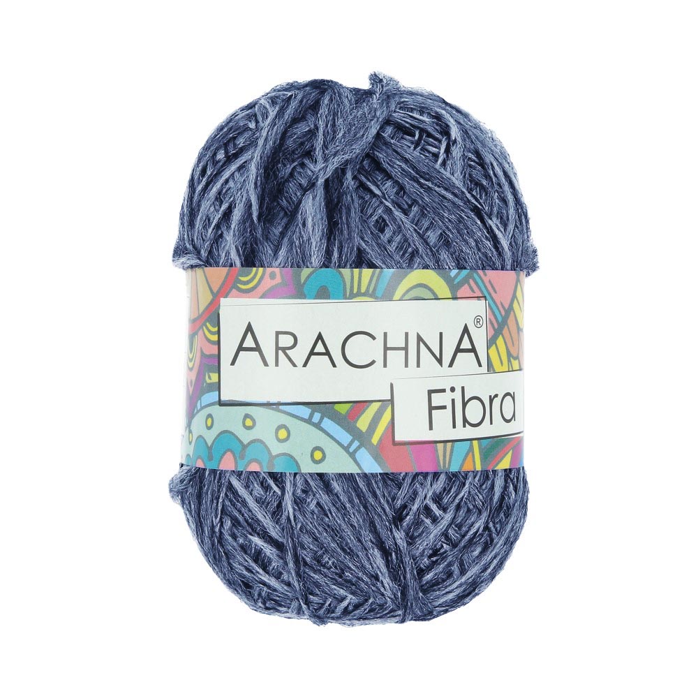 Пряжа Arachna "Fibra" (10шт*50гр*200м)цв.09 синий меланж