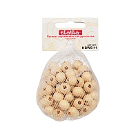 Бусины декоративные деревянные HBWS-11