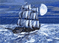 Наборы для вышивания Hobby&Pro 694 "Ночное плавание"