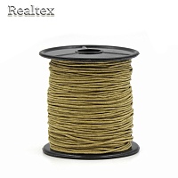 Шнур вощенный Realtex 1мм цв.278 бежевый