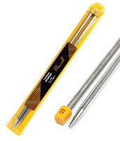 Спицы прямые металл Maxwell Gold  35-80 №8,0 мм 35см (10уп)