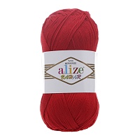 Пряжа Alize "Bahar" (0,5кг) цв.056 красный