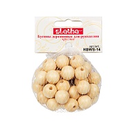 Бусины декоративные деревянные HBWS-14