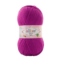 Пряжа Alize "Sekerim Bebe" (0,5кг) цв.130 темная мальва