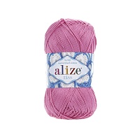 Пряжа Alize "Miss" (0,25кг) цв.264  т.розовый