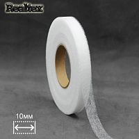 Паутинка  10мм Realtex (64м) цв.белый