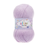 Пряжа Alize "Sekerim Bebe" (0,5кг) цв.027 лиловый