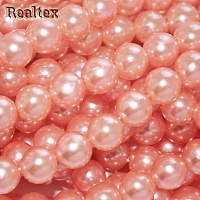 Бусины на нитях 12мм цв.А42 персиковый