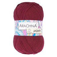 Пряжа Arachna "Jasmin" (5шт*100гр*250м)цв.159 винный