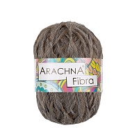 Пряжа Arachna "Fibra" (10шт*50гр*200м)цв.06 коричневый меланж 