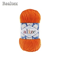 Пряжа Alize "Miss" (0,25кг) цв.083 оранжевый