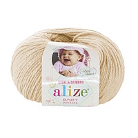 Пряжа Alize "Baby Wool" (0,5кг) цв.310 медовый 