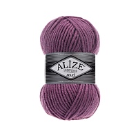 Пряжа Alize "Super Lana Maxi" (0,5кг) цв.028 сухая роза