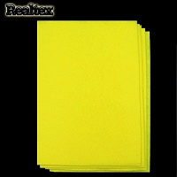 Фетр листовой средней жесткости Realtex 1мм 20*30см цв.42 желтый